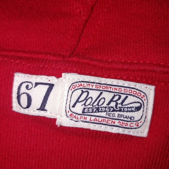 Boys Polo zip up Hoodie. Sz. 5 - Picture 6 of 6